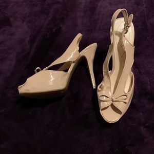 Guess Nude sling backs